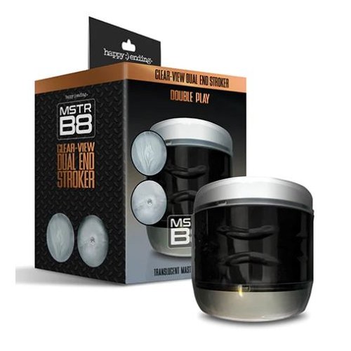 MSTR B8 CLEAR VIEW DUAL END STROKER DOUBLE PLAY - GN3000930
