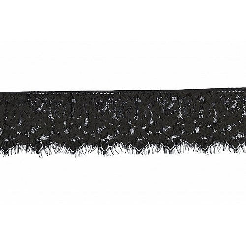 MYSTERE LACE MASK BLACK - SHTOU081BLK