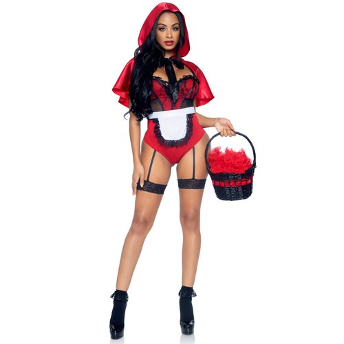 Naughty Miss Red Riding Hood Costume - SK86975   01225
