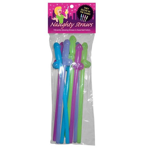 GLOWING NAUGHTY STRAWS