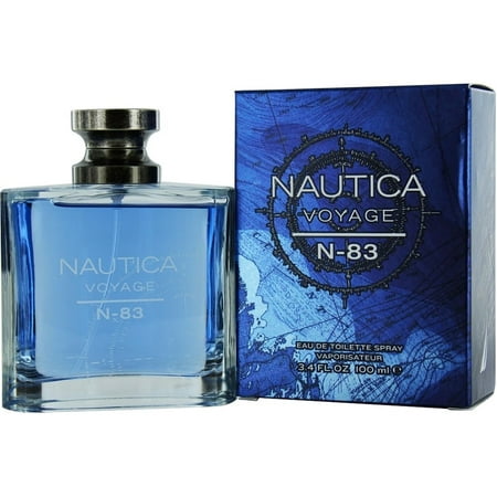 NAUTICA VOYAGE N-83 3.4OZ, MEN'S PERFUME, EDT-Pinkfoxxx
