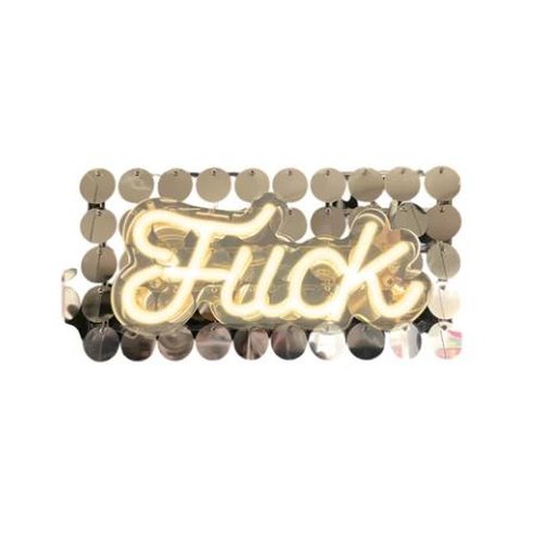 NEON FUCK LIGHT UP SIGN