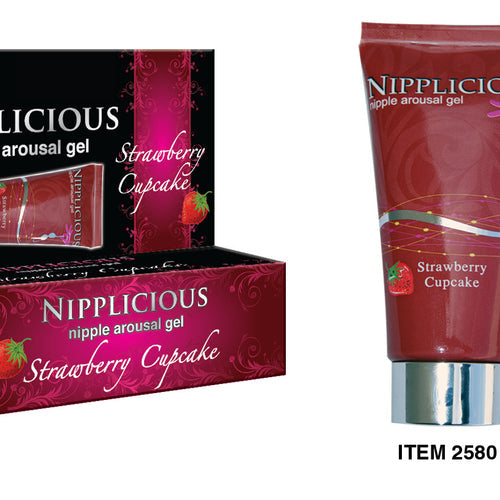 NIPPLICIOUS STRAWBERRY CUPCAKE 1 OZ