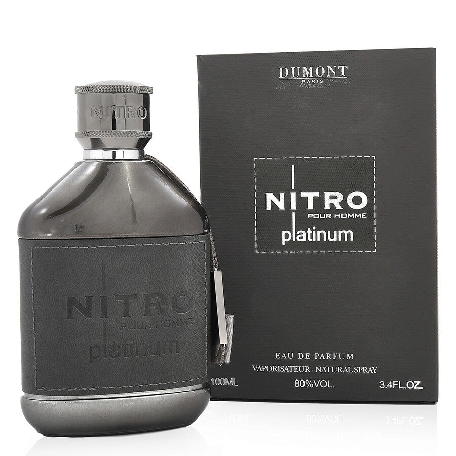 NITRO PLATINUM BY DUMONT 3.4OZ, MEN'S PERFUME, EDP