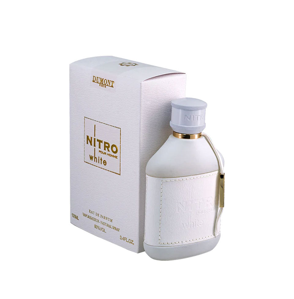 NITRO WHITE BY DUMONT 3.4OZ, MEN'S PERFUME, EDP-Pinkfoxxx