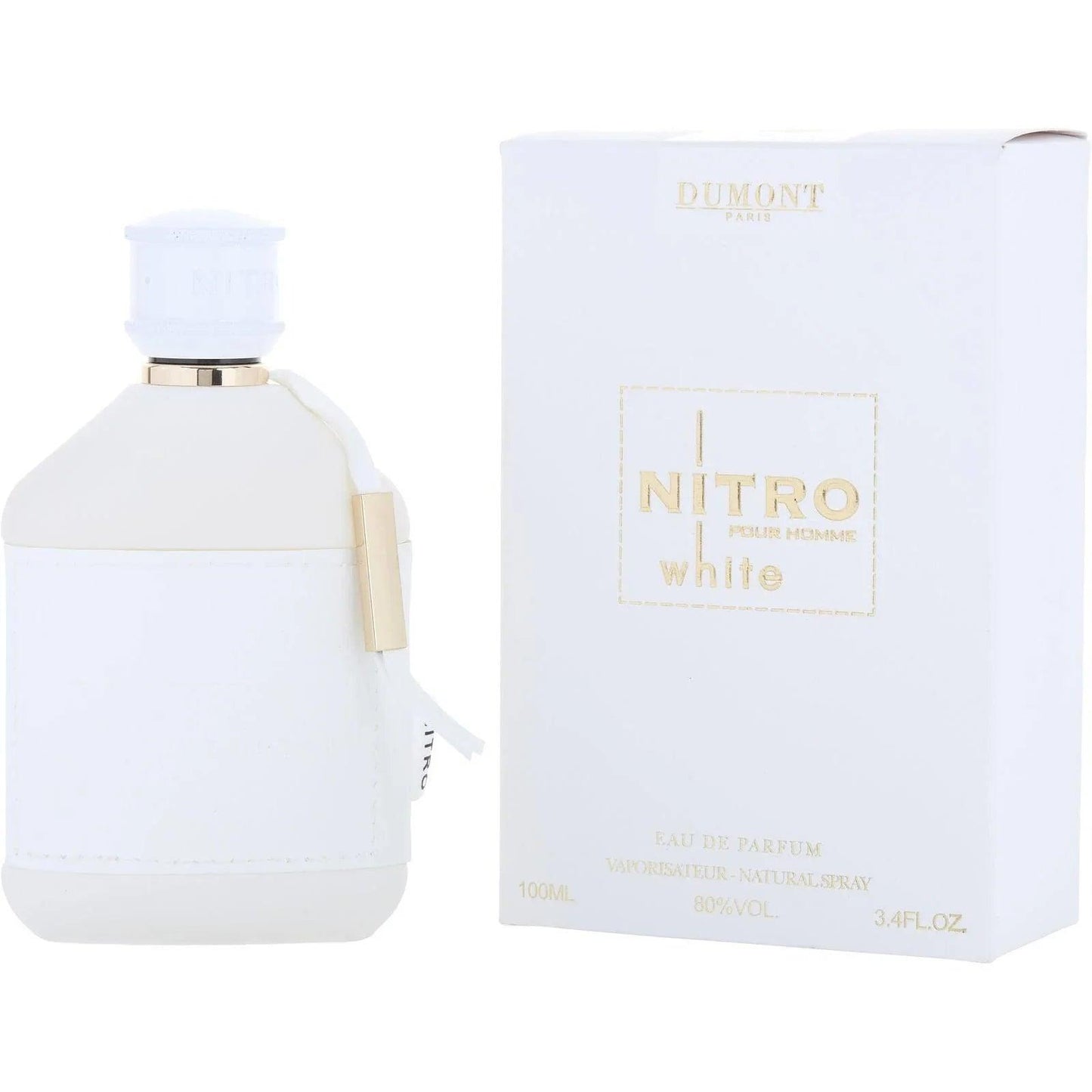 NITRO WHITE BY DUMONT 3.4OZ, MEN'S PERFUME, EDP-Pinkfoxxx