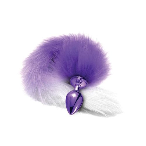 NIXIE METAL PLUG W/ OMBRE TAIL MEDIUM PURPLE METALLIC - GN1000326