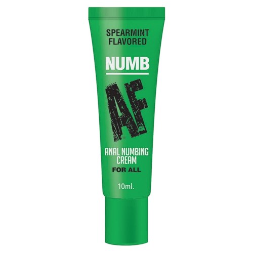 Numb AF Anal Numbing Cream-Mint 10ml Fishbowl of 65pcs