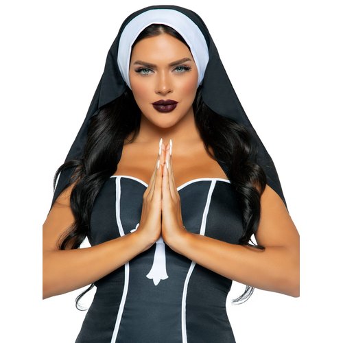 Nun Habit Costume Headband - A2815     00722