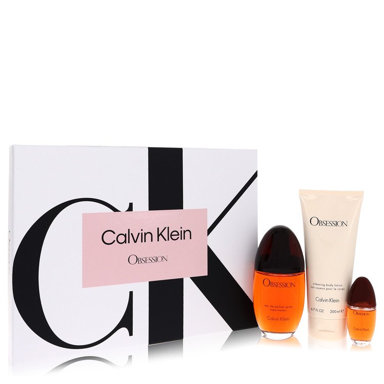 OBSESSION 3PC SET, WOMEN'S GIFT SET, EDP-Pinkfoxxx