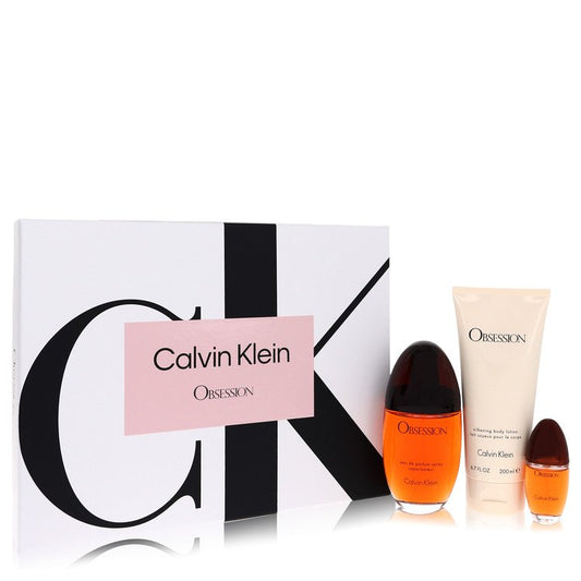 OBSESSION 3PC SET, WOMEN'S GIFT SET, EDP-Pinkfoxxx