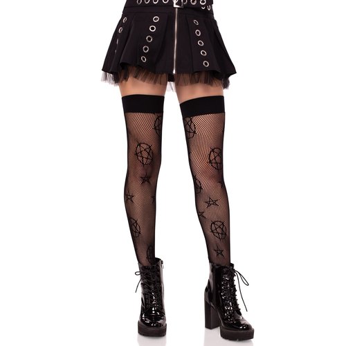 Occult Net Thigh Highs - 6228      00122