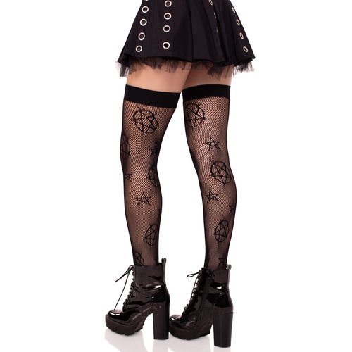 Occult Net Thigh Highs - 6228      00122