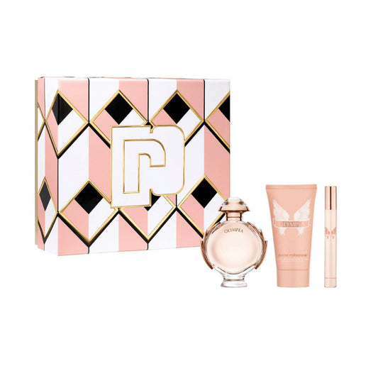 OLYMPEA 3PC SET, WOMEN'S GIFT SET, EDP-Pinkfoxxx