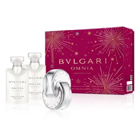 OMNIA CRYSTALLINE 3PC SET, WOMEN'S GIFT SET, EDT-Pinkfoxxx