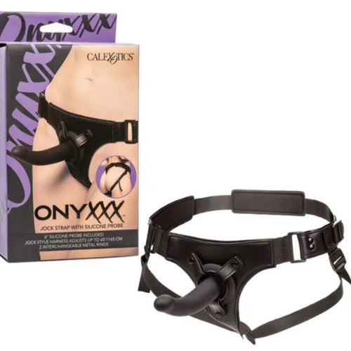 ONYXXX JOCK STRAP W/SILICONE PROBE - SE149720