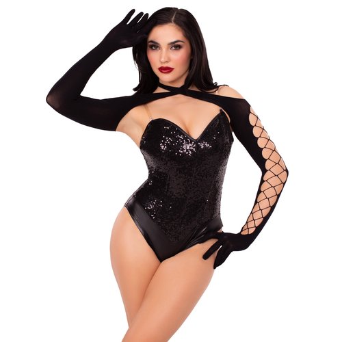 Opaque Gloved Shrug - 81591     00122