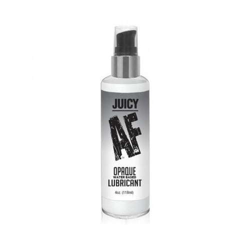 JUICY AF WATER BASED OPAQUE LUBE 4 OZ BOTTLE