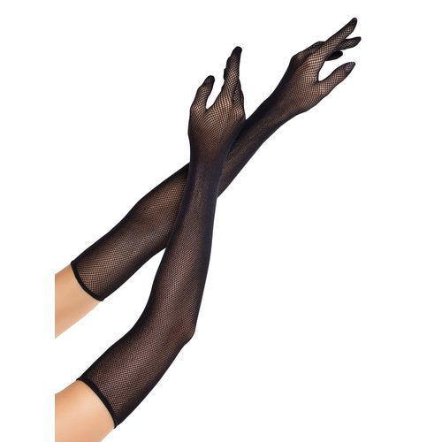 Opera Length Fishnet Gloves - 2045      00122