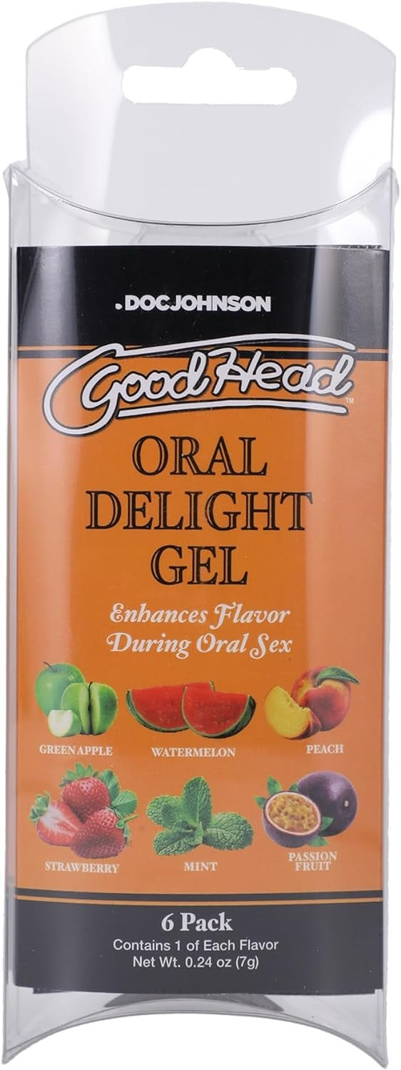 GOODHEAD WARMING ORAL DELIGHT GEL 6 PACK