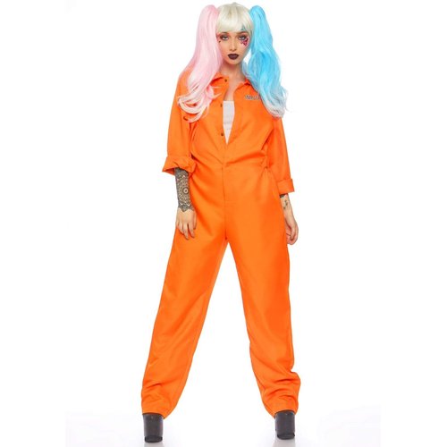 Orange Prison Jumpsuit for Women - 86858     08922