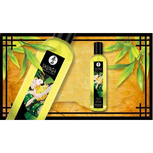 ORGANICA KISSABLE MASSAGE OIL EXOTIC GREEN TEA - SH1100