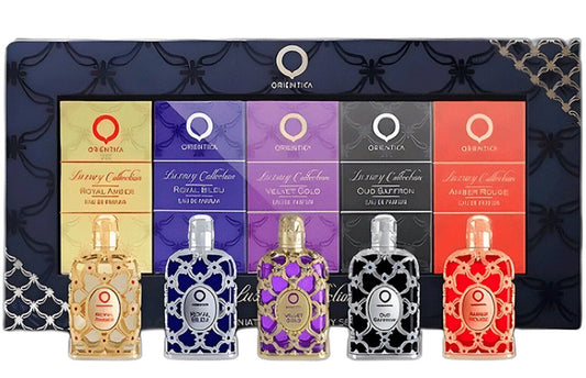 ORIENTICA MINI LUXURY COLLECTION 5PC SET, WOMEN'S GIFT SET-Pinkfoxxx