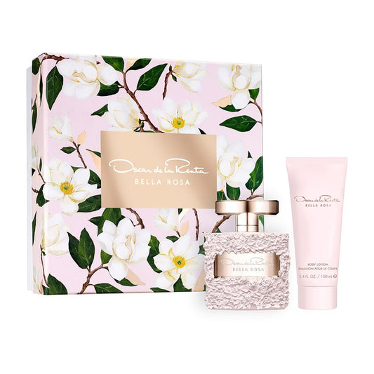OSCAR BELLA ROSA 2PC SET, WOMEN'S GIFT SET, EDP-Pinkfoxxx