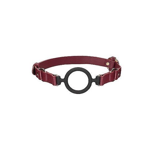 OUCH HALO SILICONE RING GAG BURGUNDY - SHTOU585BUR