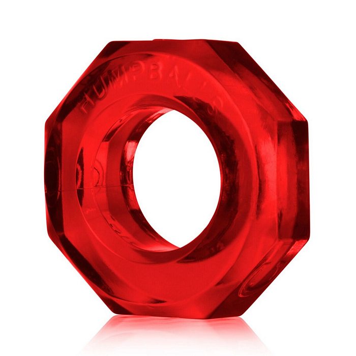 HUMPBALLS COCKRING ATOMIC JOCK CLEAR RED (NET) - OXAJ1077RBY