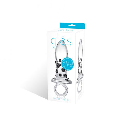 GLAS PACIFIER BUTT PLUG - ELGLAS88