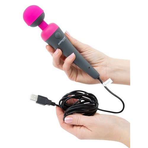 PALM POWER PLUG & PLAY FUCHSIA MASSAGER - BMS30728