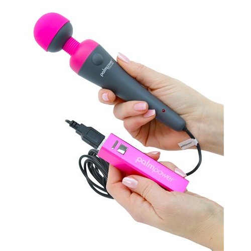 PALM POWER PLUG & PLAY FUCHSIA MASSAGER - BMS30728