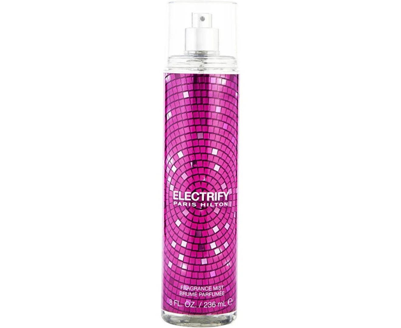 PARIS HILTON ELECTRIFY BODY SPRAY 8OZ, UNISEX-Pinkfoxxx