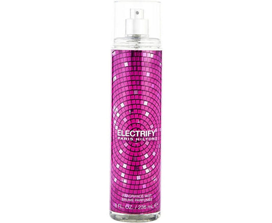 PARIS HILTON ELECTRIFY BODY SPRAY 8OZ, UNISEX-Pinkfoxxx