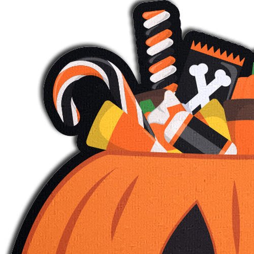 PASTEASE TRICK OR TREAT PUMPKIN W/ CANDY - PASPUMCND