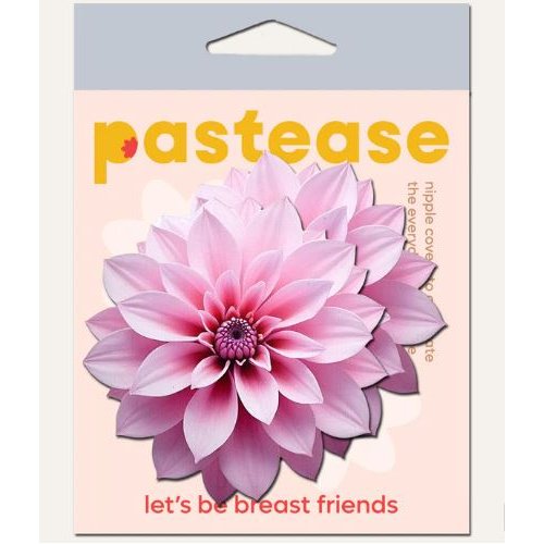 PASTEASE TROPICAL PINK DAHLIA BOTANICAL FLOWER BREAST BREAST PASTIES - PASTROPPK5