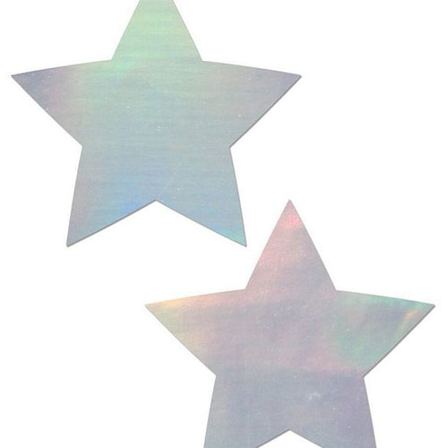 PASTEASE HOLOGRAPHIC STAR SILVER - PASSTRHOLSL