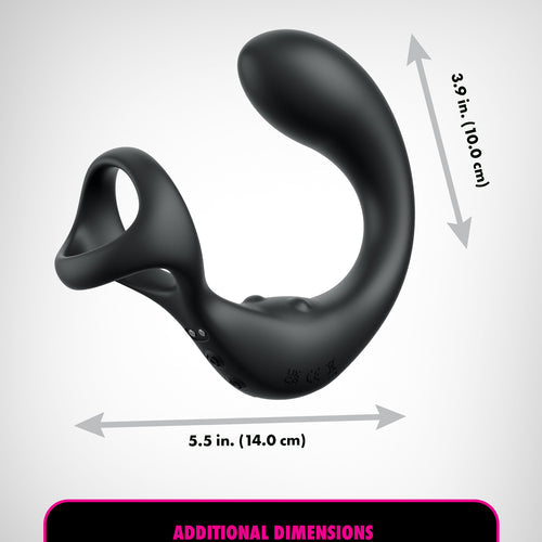 ANAL FANTASY ELITE ASS-GASM TAINT-ALIZER - BLACK - PD479423