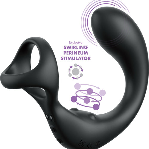 ANAL FANTASY ELITE ASS-GASM TAINT-ALIZER - BLACK - PD479423