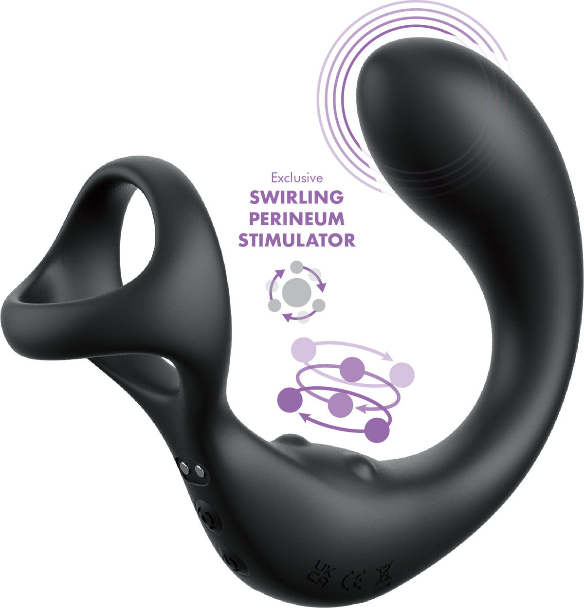 ANAL FANTASY ELITE ASS-GASM TAINT-ALIZER - BLACK - PD479423