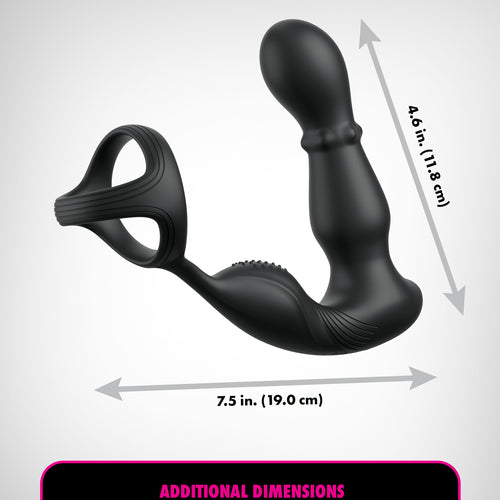 ANAL FANTASY ELITE ASS-GASM SLIDE & GLIDE - BLACK - PD479523