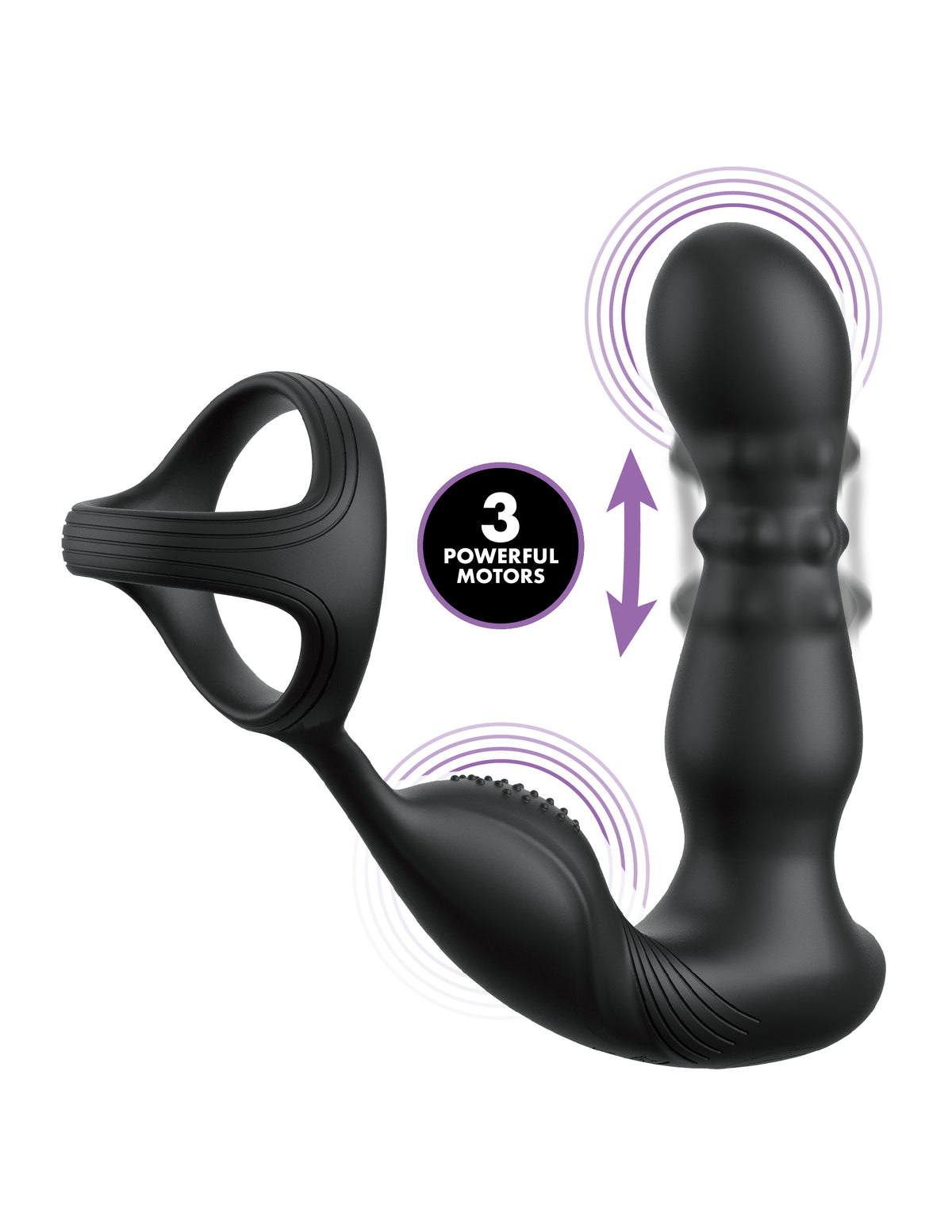 ANAL FANTASY ELITE ASS-GASM SLIDE & GLIDE - BLACK - PD479523