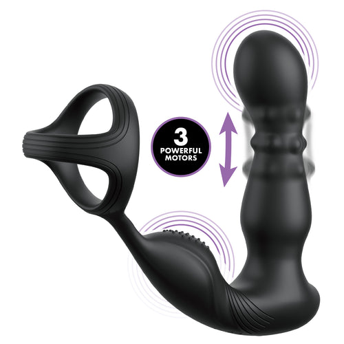 ANAL FANTASY ELITE ASS-GASM SLIDE & GLIDE - BLACK - PD479523