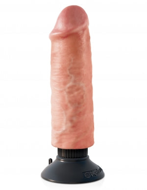 KING COCK 6 IN COCK FLESH VIBRATING - PD540121