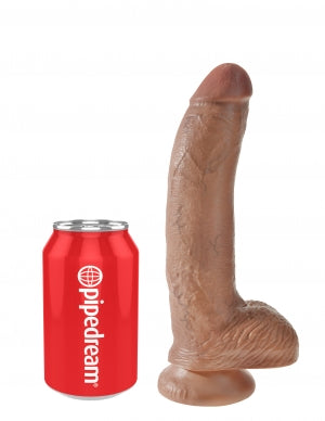 KING COCK 9 IN COCK W/BALLS TAN - PD550822