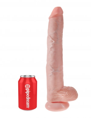 KING COCK 14 IN COCK W/BALLS LIGHT - PD553421