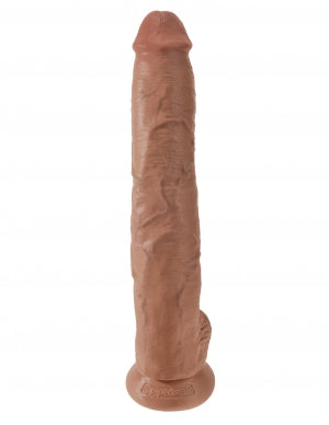 KING COCK 14 IN COCK W/BALLS TAN - PD553422