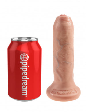 KING COCK 6 IN UNCUT LIGHT - PD556021