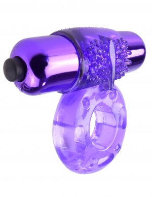 FANTASY C RINGZ VIBRATING SUPER RING PURPLE - PD586012